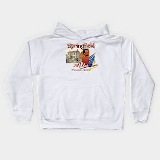 Springfield Lincoln History Kids Hoodie